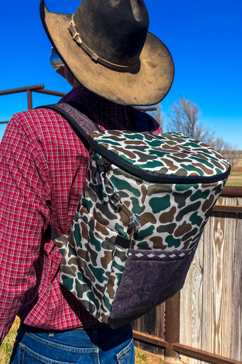 Memory Lane Cooler Backpack (monogram available)