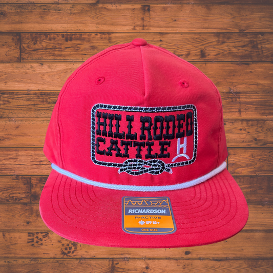Hill Rodeo Cattle Red Pawpaw Style Hat