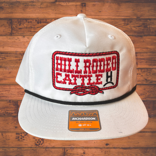 Hill Rodeo Cattle White Pawpaw Style Hat